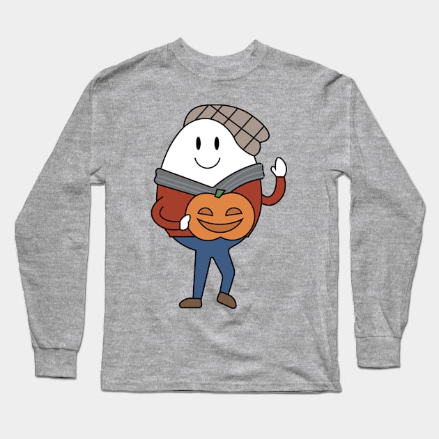 humpty egg fall Long Sleeve T-Shirt by ijoshthereforeiam